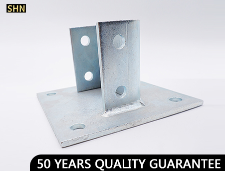Channel Base Plate Metal Square