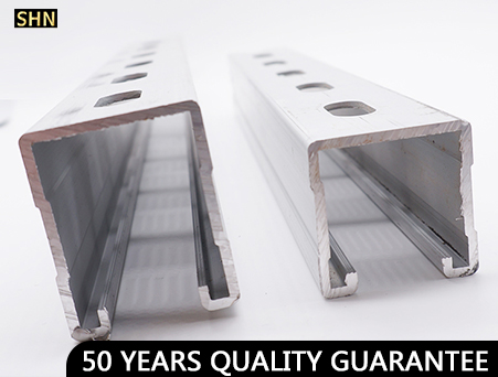 Angle Reinforced Slotted Channel Aluminum