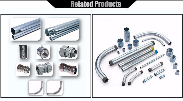 Hot Selling Q235b Hot-Dipped Galvanized Electrical Imc /Emt /Rmc Steel Conduit