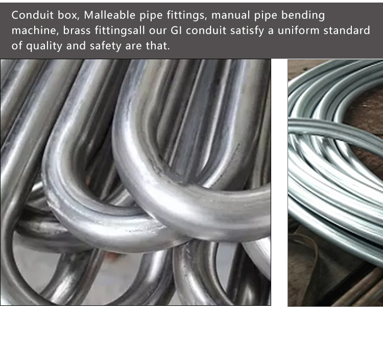 Hot Selling Q235b Hot-Dipped Galvanized Electrical Imc /Emt /Rmc Steel Conduit