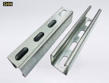 For Construction Galvanized Slotted C Strut Channel
