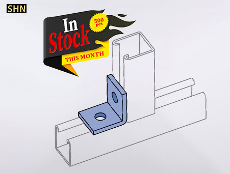 stainless steel unistrut 90 degree angle bracket