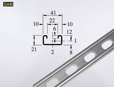 galvanized Strut Channel unistrut 41x21
