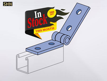 unistrut channel adjustable angle bracket