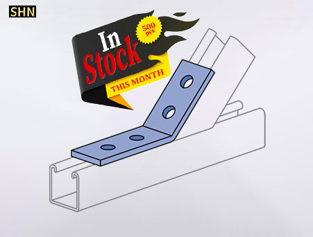 aluminium unistrut channel 135 Degree Bracket