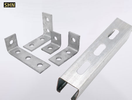 Galvanized unistrut channel bracket