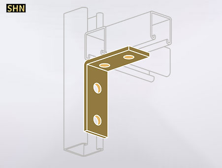 unistrut channel 90 degree fitting