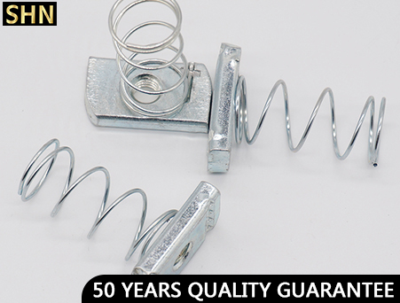 Spring Leaf Elastic Nut for Aluminum Profile