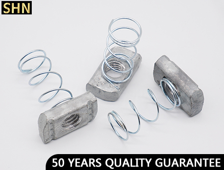 Hot-Dip Galvanized Spring Nut