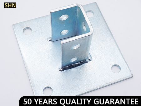Plate Base Channel Metal Steel Square