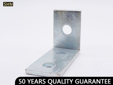 Angle unistrut brackets 3 Hole  Pre-Galvanised