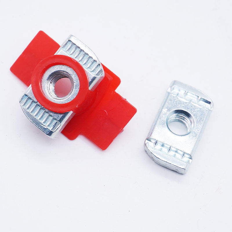 Strut channel Spring Nuts With Plastic Holder