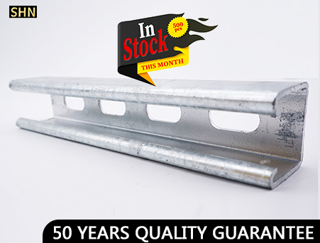 Q235 Hot-Dip Galvanized Strut Channel 41 x 41 2.0 mm (3M)