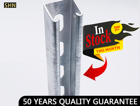 Q235 Hot-Dip Galvanized Strut Channel 41 x 41 2.5 mm (3M)