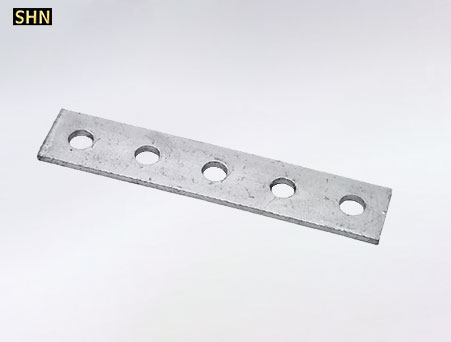 5 Hole Flat Plate Bracket - Strut Fitting