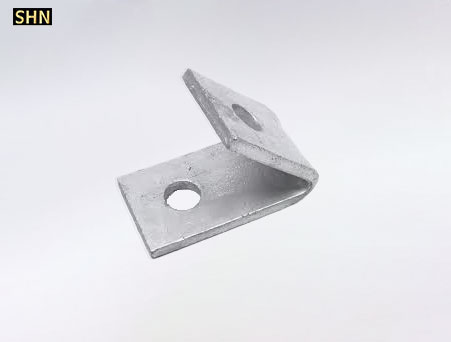 Unistrut bracket 2 holes 45 degrees plate