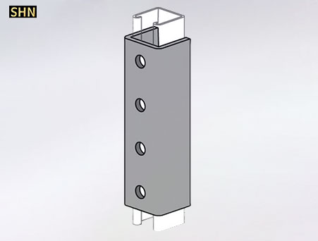 Unistrut 4 Hole U Shape Splice Bracket Fittings