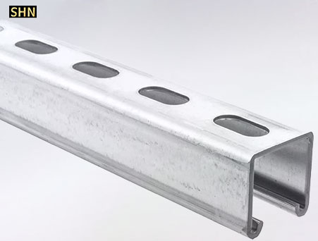 Aluminum Slotted Strut Channel, 41 x 41 2.5 mm (3m)
