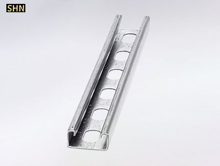 316 Stainless Steel Strut channel 1-5/8 in x 13/16 in, 10 Ft