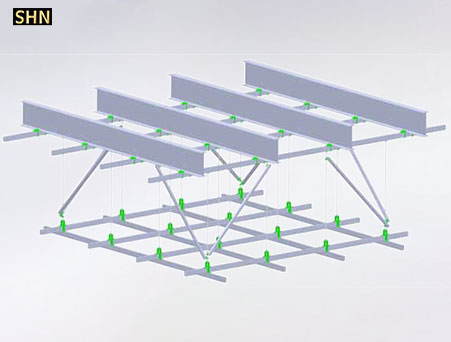 How to Attach slotted channel to a Beam?