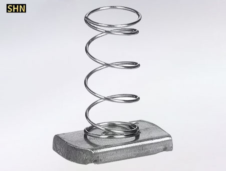3/8-16 in stainless steel spring nuts