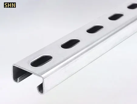 316 Stainless Steel Strut Channel 1 5/8 in by 13/16 in, 10 Ft