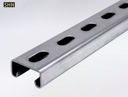 Pre-Galvanized Strut Channel 7/8 in x 1-5/8 in, 10 Ft