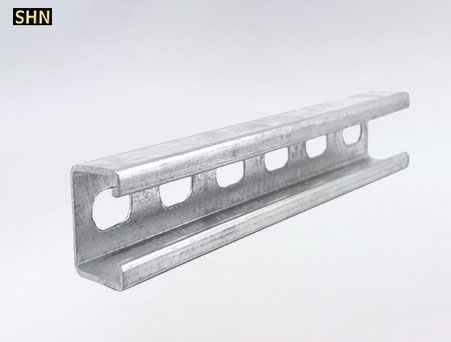 Hot Dipped Galvanized Strut Channel, 1-7/8 in W, 10 ft. L