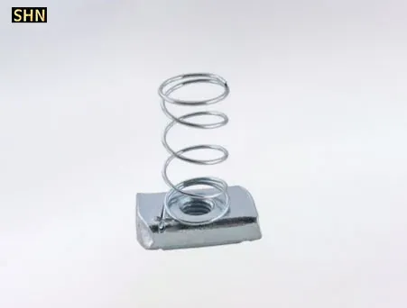 1/4 inch-20 Stainless Steel Channel Nut, Regular Spring