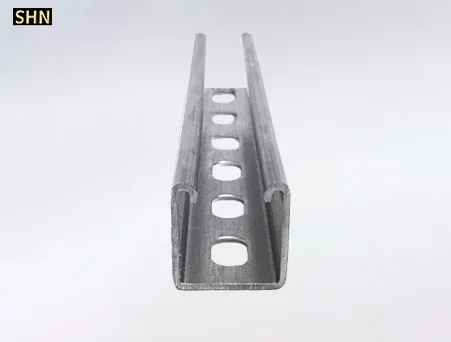 304 Stainless Steel Strut Channel 1-5/8 in x 1-5/8 in 20 Ft