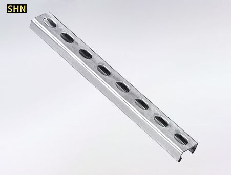 double slotted channel galvanized strut 1-1/2