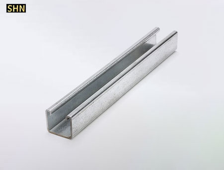 aluminum solid strut channel