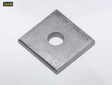 Square washers for Unistrut