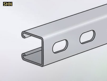 Slotted Metal Framing Strut Channel