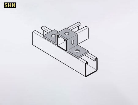 Strut Channel Accessories For Solar Photovoltaic Stents